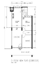 Blk 128 Ang Mo Kio Avenue 3 (Ang Mo Kio), HDB 3 Rooms #642822